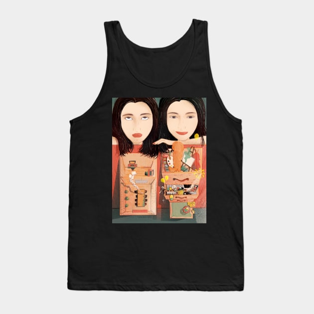 Two Me Tank Top by No Idea Gallery